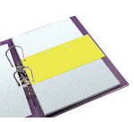 Bande de séparation Oxford Duo 240x105mm jaune 60 pièces