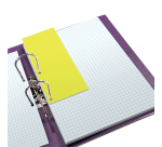 Bande de séparation Oxford Duo 240x105mm jaune 60 pièces