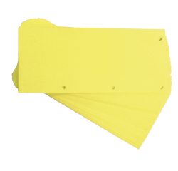 Bande de séparation Oxford Duo 240x105mm jaune 60 pièces