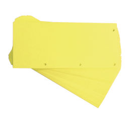 Bande de séparation Oxford Duo 240x105mm jaune 60 pièces