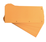 Scheidingsstrook Oxford duo 240x105mm oranje 60 stuks