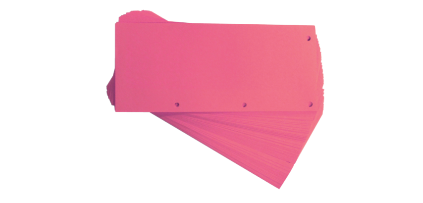 Oxford Duo Trennstreifen 240x105mm rosa 60 Stück