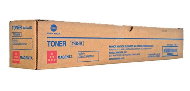 A8DA350 KONICA BIZHUB C308 Toner Magenta  26.000Pages TN324M