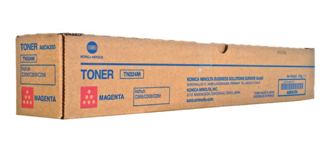Tonercartridge Konica Minolta A8DA350 TN-324M rood