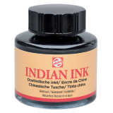 Oost-Indische inkt Talens zwart 30ml