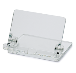Support télephone portable MAUL 97x105x76mm réglable acryl