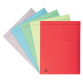 Aktenmappe mit Beschriftungsfeld und 3 Klappen, 280g, 24 ,5x35cm für Format Folio, Forever - Farben sortiert