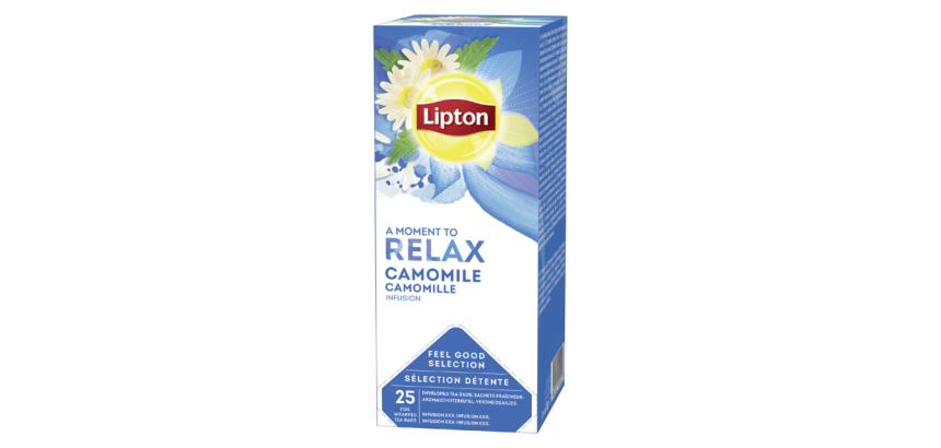 Infusion camomille Lipton Relax - Boîte de 25 sachets