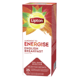 Thé Lipton Energise English Breakfast 25x 1,5g