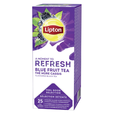 Thee Lipton Refresh blue fruit tea 25x1.5gr