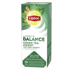 Thé Lipton thé vert Orient 25x 1,5g