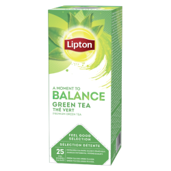 En_thé lipton balance thé vert 25x 1,5g