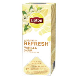 Thé Lipton Refresh Vanille 25x 1,5g