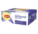 Black tea Lipton Earl Grey Energise - Box of 100 sachets