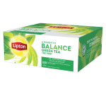 Thé vert Lipton Balance - Boîte de 100 sachets