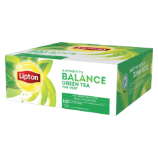 Thé vert Lipton Balance - Boîte de 100 sachets