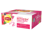 Black tea with forest fruits Lipton Refresh - Box of 100 sachets