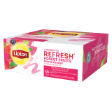 Thé noir fruits des bois Lipton Refresh - Boîte de 100 sachets