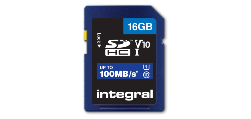 Carte mémoire Integral SDHC V10 16Go