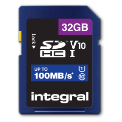 Integral - Flash-Speicherkarte - 32 GB - SDHC UHS-I