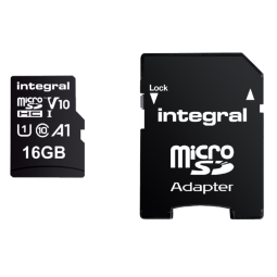 Integral - Flash-Speicherkarte - 16 GB - microSDHC UHS-I