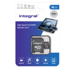 Carte mémoire Integral Micro SDHC V10 16Go