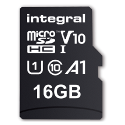 Integral - Flash-Speicherkarte - 16 GB - microSDHC UHS-I