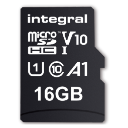 Geheugenkaart Integral microSDHC V10 16GB