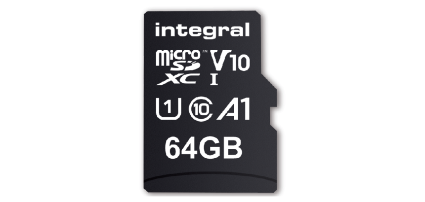 Integral Micro SDXC V10 64GB Memory Card