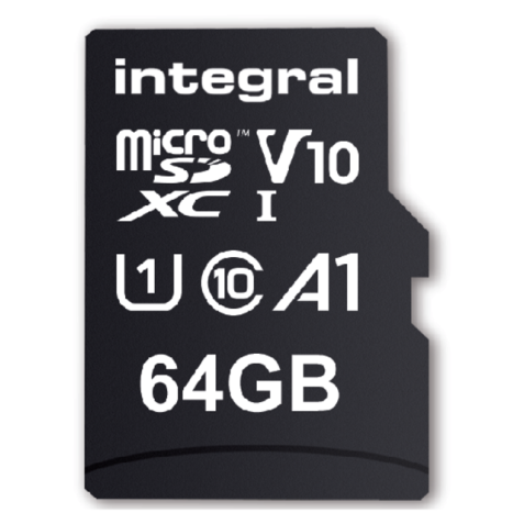 Carte mémoire Integral Micro SDXC V10 64Go