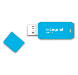 Integral Neon USB Key 64GB USB 3.2 (USB-C) Blue