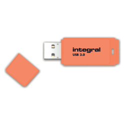 USB-stick 3.0 Integral 64GB neon oranje