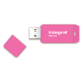 Clé USB 3.0 Integral 64Go néon rose