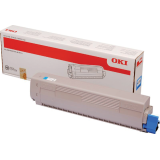 OKI - cyan - original - toner cartridge