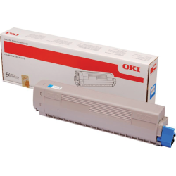 OKI - cyan - original - toner cartridge