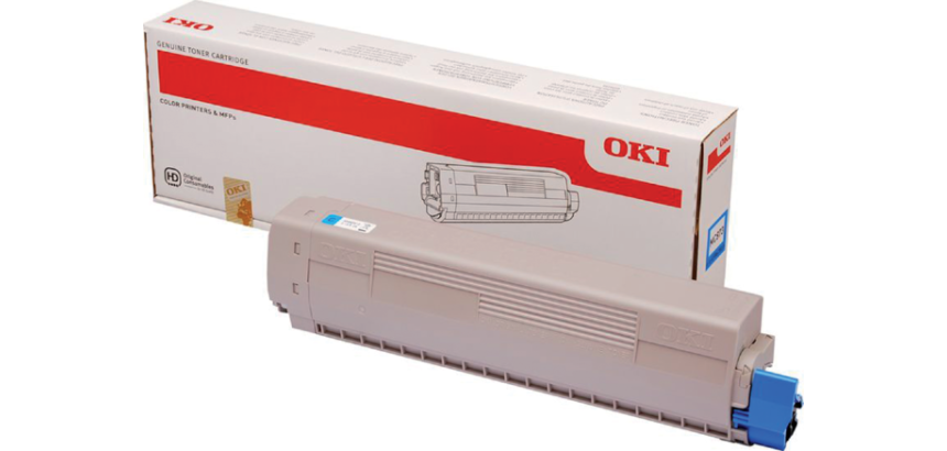 OKI - cyan - original - toner cartridge