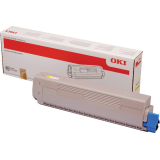 OKI - yellow - original - toner cartridge