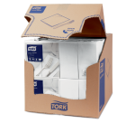 Serviette Tork Advanced 477402 2 épaisseurs pli 1/8 328x325mm blanc 200 pièces