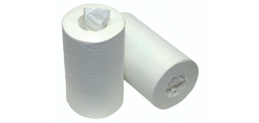 Poetspapier Cleaninq M1 1-laags 11x120m wit
