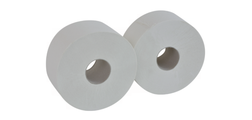 Papier toilette Cleaninq T2 Jumbo 2 épaisseurs 12x 170m blanc
