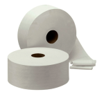 Toiletpapier Cleaninq jumbo groot 2-laags 380m wit