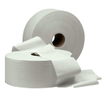 Toiletpapier Cleaninq jumbo groot 2-laags 380m wit