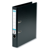 Elba Smart Pro+ Lever Arch File A4 50mm PP Black