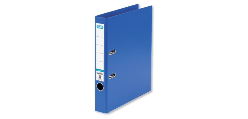 Classeur à levier Elba Smart Pro+ A4 50mm PP bleu