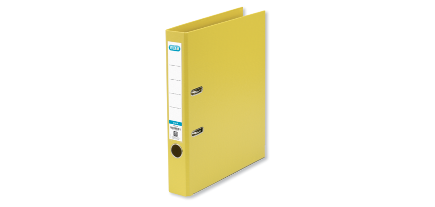 Classeur à levier Elba Smart Pro+ A4 50mm PP jaune