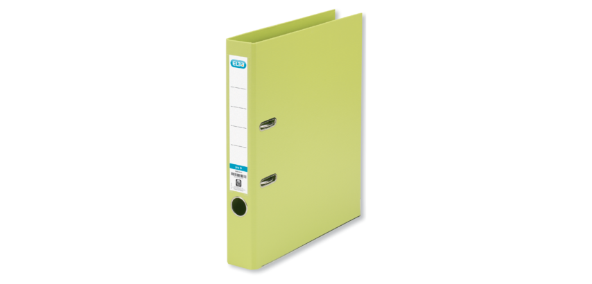 Elba Smart Pro+ Ordner mit Hebelmechanik A4 50mm PP Limette