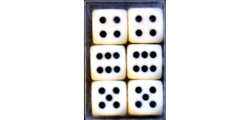 Jeu de dés Verhaak 6 pièces