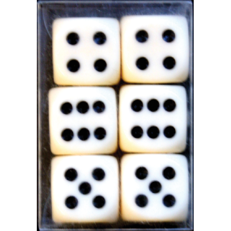 Jeu de dés Verhaak 6 pièces
