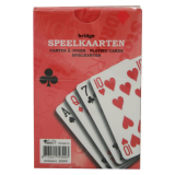 Speelkaarten premium rood