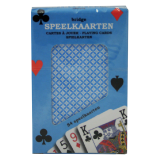 Speelkaarten premium blauw